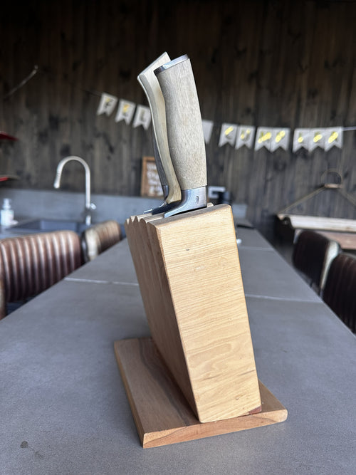 Guardabosque - Porta Cuchillos Artesanal de Madera Nativa